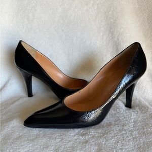 Vicini Giuseppe Zanotti Black Leather Heels